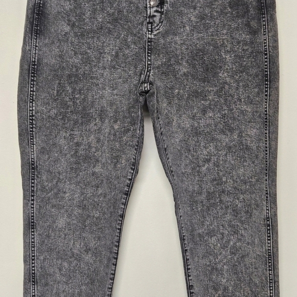 92 GAP HIGH RISE VINTAGE SLIM JEANS IN BLACK MANGO WOMEN'S PLUS SIZE 20 - Picture 8 of 13